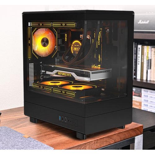 Корпус DarkFlash DB330M без БП Black купить в Украине: Киев, Днепр, Харьков, Одесса  | Проверка совместимости, низкая цена, отзывы, характеристики от TELEMART фото