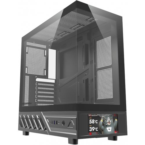 Корпус DarkFlash DS950V без БП Black купить в Украине: Киев, Днепр, Харьков, Одесса  | Проверка совместимости, низкая цена, отзывы, характеристики от TELEMART фото