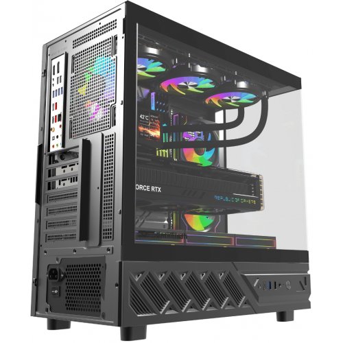 Корпус DarkFlash DS950V без БП Black купить в Украине: Киев, Днепр, Харьков, Одесса  | Проверка совместимости, низкая цена, отзывы, характеристики от TELEMART фото