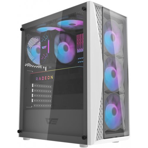 Корпус DarkFlash DK352 Plus без БП White купить в Украине: Киев, Днепр, Харьков, Одесса  | Проверка совместимости, низкая цена, отзывы, характеристики от TELEMART фото