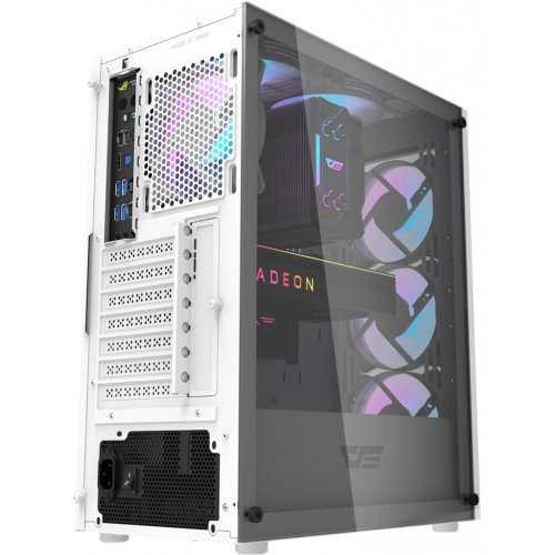 Корпус DarkFlash DK352 Plus без БП White купить в Украине: Киев, Днепр, Харьков, Одесса  | Проверка совместимости, низкая цена, отзывы, характеристики от TELEMART фото