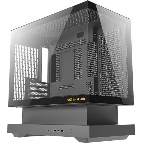 Корпус DarkFlash Floatron F1 без БП Black купить в Украине: Киев, Днепр, Харьков, Одесса  | Проверка совместимости, низкая цена, отзывы, характеристики от TELEMART фото