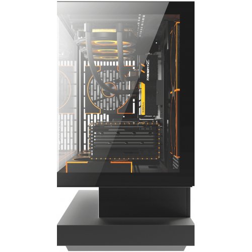 Корпус DarkFlash Floatron F1 без БП Black купить в Украине: Киев, Днепр, Харьков, Одесса  | Проверка совместимости, низкая цена, отзывы, характеристики от TELEMART фото