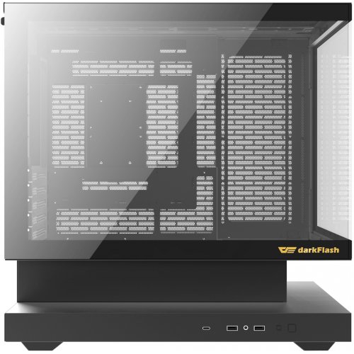 Корпус DarkFlash Floatron F1 без БП Black купить в Украине: Киев, Днепр, Харьков, Одесса  | Проверка совместимости, низкая цена, отзывы, характеристики от TELEMART фото