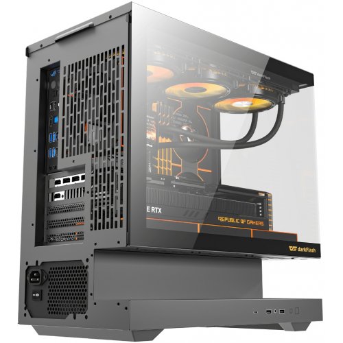 Корпус DarkFlash Floatron F1 без БП Black купить в Украине: Киев, Днепр, Харьков, Одесса  | Проверка совместимости, низкая цена, отзывы, характеристики от TELEMART фото