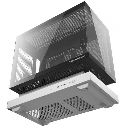 Корпус DarkFlash Floatron F1 без БП White купить в Украине: Киев, Днепр, Харьков, Одесса  | Проверка совместимости, низкая цена, отзывы, характеристики от TELEMART фото
