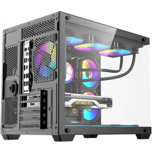 Корпус DarkFlash B275 Pro без БП Black купить в Украине: Киев, Днепр, Харьков, Одесса  | Проверка совместимости, низкая цена, отзывы, характеристики от TELEMART фото
