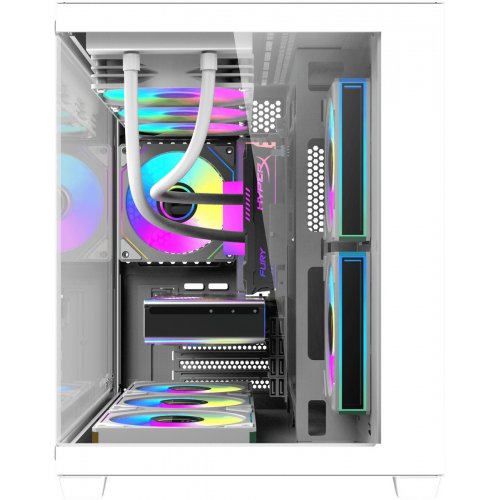 Корпус DarkFlash B275 Pro без БП White купить в Украине: Киев, Днепр, Харьков, Одесса  | Проверка совместимости, низкая цена, отзывы, характеристики от TELEMART фото