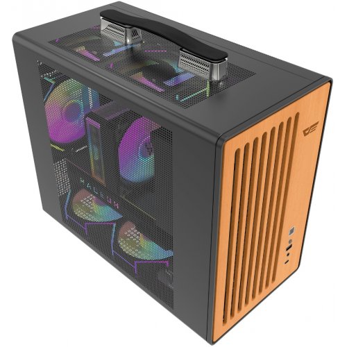 Корпус DarkFlash WD200 без БП Black купить в Украине: Киев, Днепр, Харьков, Одесса  | Проверка совместимости, низкая цена, отзывы, характеристики от TELEMART фото