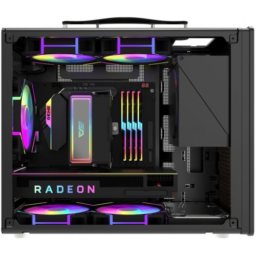 Корпус DarkFlash WD200 без БП Black купить в Украине: Киев, Днепр, Харьков, Одесса  | Проверка совместимости, низкая цена, отзывы, характеристики от TELEMART фото