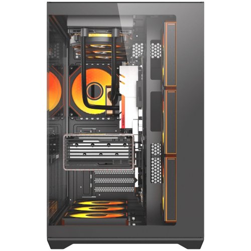 Корпус DarkFlash C280 без БП Black купить в Украине: Киев, Днепр, Харьков, Одесса  | Проверка совместимости, низкая цена, отзывы, характеристики от TELEMART фото