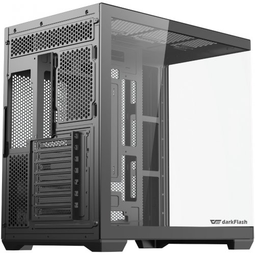 Корпус DarkFlash C280 без БП Black купить в Украине: Киев, Днепр, Харьков, Одесса  | Проверка совместимости, низкая цена, отзывы, характеристики от TELEMART фото