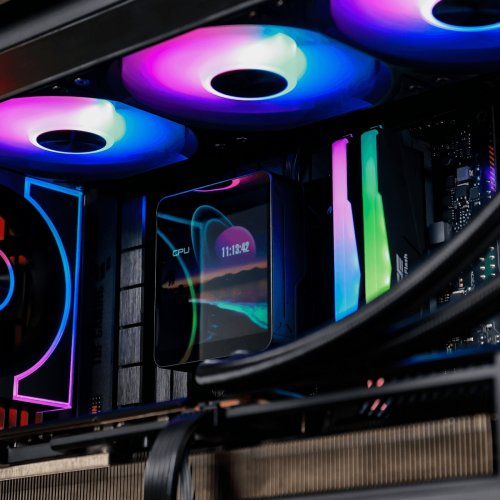 Готовая СВО DarkFlash DV360S Max Black купить в Украине: Киев, Днепр, Харьков, Одесса  | Проверка совместимости, низкая цена, отзывы, характеристики от TELEMART фото