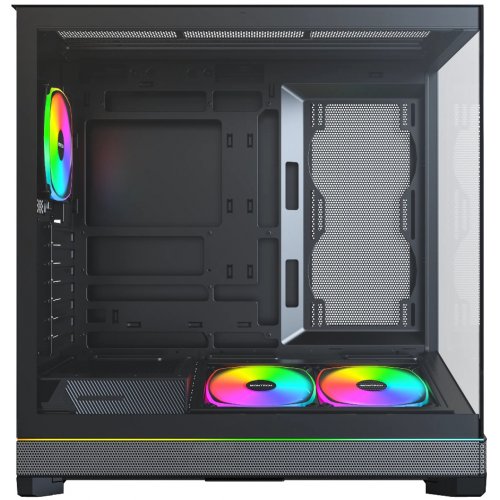 Корпус Montech Sky 3 без БЖ Black купити в Україні: Київ, Львів, Хмельницький, Тернопіль, Івано-Франківськ | Перевірка сумісності, низька ціна, відгуки, характеристики від TELEMART фото