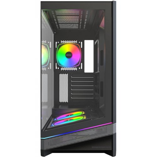 Корпус Montech Sky 3 без БЖ Black купити в Україні: Київ, Львів, Хмельницький, Тернопіль, Івано-Франківськ | Перевірка сумісності, низька ціна, відгуки, характеристики від TELEMART фото