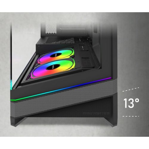 Корпус Montech Sky 3 без БЖ Black купити в Україні: Київ, Львів, Хмельницький, Тернопіль, Івано-Франківськ | Перевірка сумісності, низька ціна, відгуки, характеристики від TELEMART фото