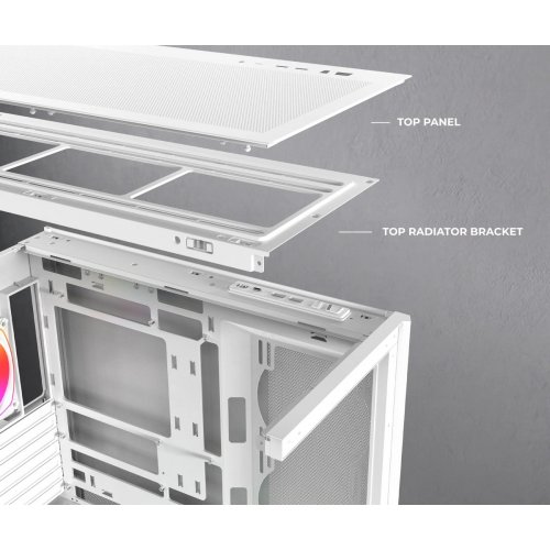 Корпус Montech Sky 3 без БЖ Black купити в Україні: Київ, Львів, Хмельницький, Тернопіль, Івано-Франківськ | Перевірка сумісності, низька ціна, відгуки, характеристики від TELEMART фото