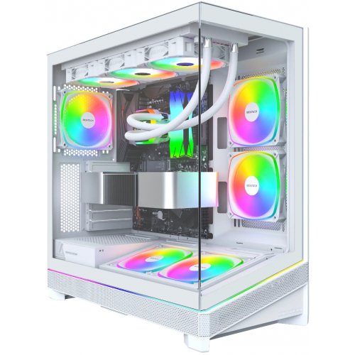 Корпус Montech Sky 3 без БЖ White купити в Україні: Київ, Львів, Хмельницький, Тернопіль, Івано-Франківськ | Перевірка сумісності, низька ціна, відгуки, характеристики від TELEMART фото