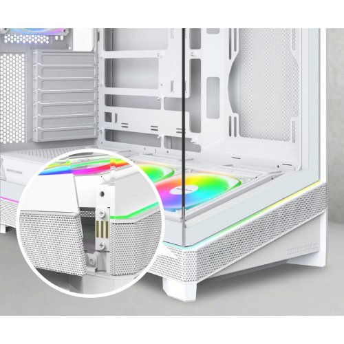 Корпус Montech Sky 3 без БЖ White купити в Україні: Київ, Львів, Хмельницький, Тернопіль, Івано-Франківськ | Перевірка сумісності, низька ціна, відгуки, характеристики від TELEMART фото