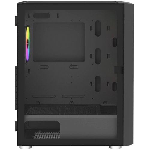 Корпус Montech X2 Plus без БЖ Black купити в Україні: Київ, Львів, Хмельницький, Тернопіль, Івано-Франківськ | Перевірка сумісності, низька ціна, відгуки, характеристики від TELEMART фото