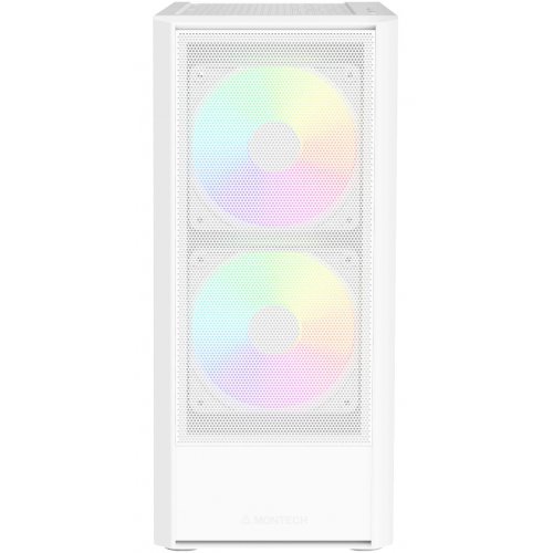 Корпус Montech X2 Plus без БЖ White купити в Україні: Київ, Львів, Хмельницький, Тернопіль, Івано-Франківськ | Перевірка сумісності, низька ціна, відгуки, характеристики від TELEMART фото