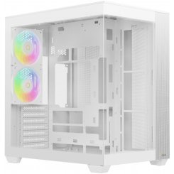Корпус Ocypus Delta C74 Tempered Glass без БЖ (DELTA-C74-WHD200XX-GL) White