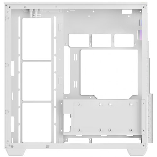 Корпус Ocypus Delta C74 Tempered Glass без БЖ (DELTA-C74-WHD200XX-GL) White купити в Україні: Київ, Львів, Хмельницький, Тернопіль, Івано-Франківськ | Перевірка сумісності, низька ціна, відгуки, характеристики від TELEMART фото