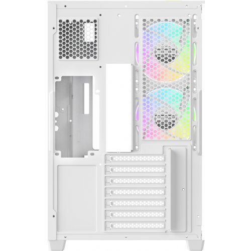Корпус Ocypus Delta C74 Tempered Glass без БЖ (DELTA-C74-WHD200XX-GL) White купити в Україні: Київ, Львів, Хмельницький, Тернопіль, Івано-Франківськ | Перевірка сумісності, низька ціна, відгуки, характеристики від TELEMART фото