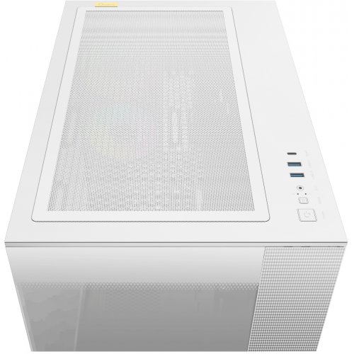 Корпус Ocypus Delta C74 Tempered Glass без БЖ (DELTA-C74-WHD200XX-GL) White купити в Україні: Київ, Львів, Хмельницький, Тернопіль, Івано-Франківськ | Перевірка сумісності, низька ціна, відгуки, характеристики від TELEMART фото