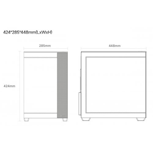 Корпус Ocypus Delta C74 Tempered Glass без БЖ (DELTA-C74-WHD200XX-GL) White купити в Україні: Київ, Львів, Хмельницький, Тернопіль, Івано-Франківськ | Перевірка сумісності, низька ціна, відгуки, характеристики від TELEMART фото