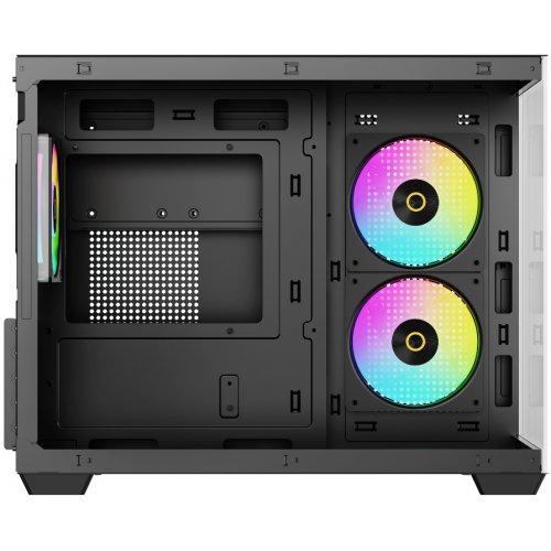 Корпус Ocypus Gamma C54 Tempered Glass без БЖ (GAMMA-C54-BKD300XX-GL) Black купити в Україні: Київ, Львів, Хмельницький, Тернопіль, Івано-Франківськ | Перевірка сумісності, низька ціна, відгуки, характеристики від TELEMART фото