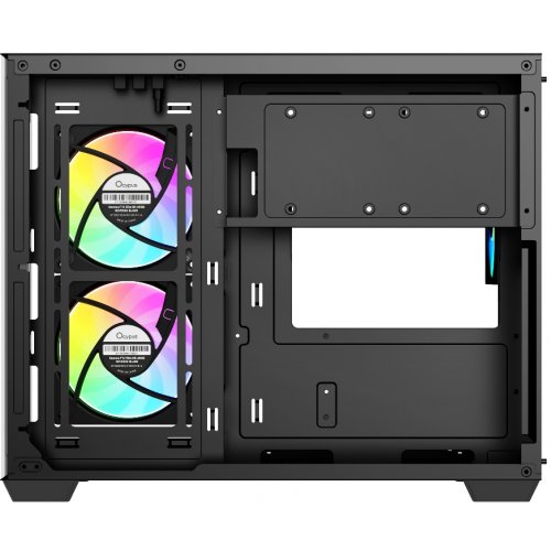 Корпус Ocypus Gamma C54 Tempered Glass без БЖ (GAMMA-C54-BKD300XX-GL) Black купити в Україні: Київ, Львів, Хмельницький, Тернопіль, Івано-Франківськ | Перевірка сумісності, низька ціна, відгуки, характеристики від TELEMART фото