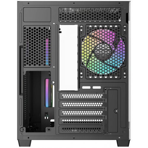 Корпус Ocypus Gamma C54 Tempered Glass без БЖ (GAMMA-C54-BKD300XX-GL) Black купити в Україні: Київ, Львів, Хмельницький, Тернопіль, Івано-Франківськ | Перевірка сумісності, низька ціна, відгуки, характеристики від TELEMART фото