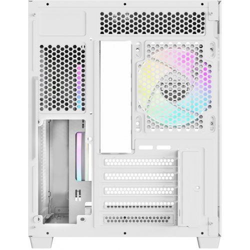 Корпус Ocypus Gamma C54 Tempered Glass без БЖ (GAMMA-C54-WHD300XX-GL) White купити в Україні: Київ, Львів, Хмельницький, Тернопіль, Івано-Франківськ | Перевірка сумісності, низька ціна, відгуки, характеристики від TELEMART фото