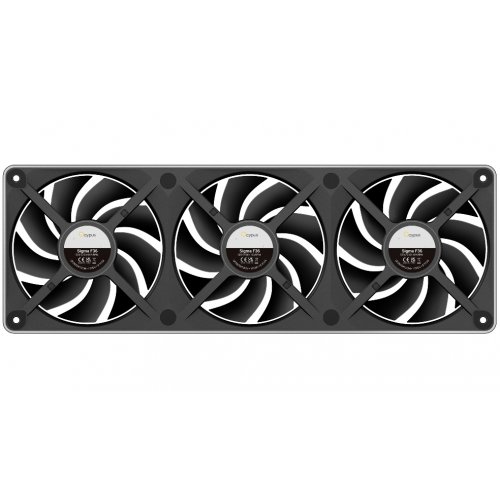 Кулер для корпуса Ocypus Sigma F36 (SIGMA-F36-BK3AM00X-GL) Black купить в Украине: Киев, Днепр, Харьков, Одесса  | Проверка совместимости, низкая цена, отзывы, характеристики от TELEMART фото