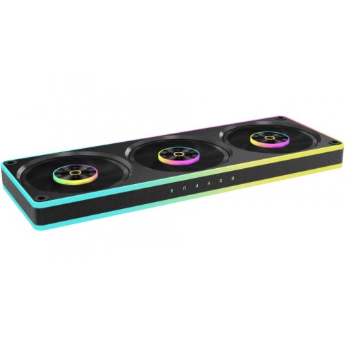 Кулер для корпуса Ocypus Sigma F36 (SIGMA-F36-BK3AM00X-GL) Black купить в Украине: Киев, Днепр, Харьков, Одесса  | Проверка совместимости, низкая цена, отзывы, характеристики от TELEMART фото