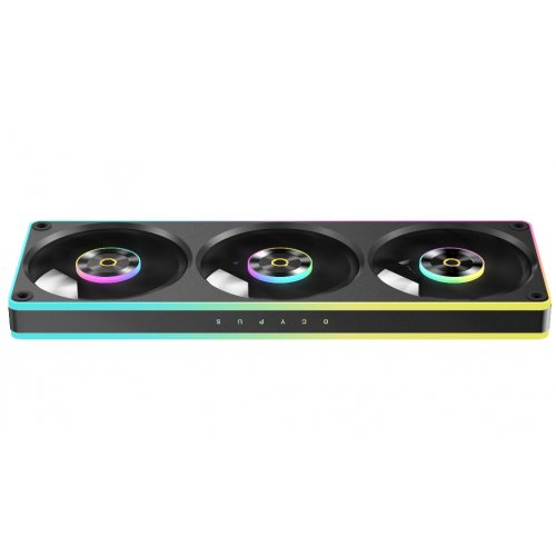 Кулер для корпуса Ocypus Sigma F36 (SIGMA-F36-BK3AM00X-GL) Black купить в Украине: Киев, Днепр, Харьков, Одесса  | Проверка совместимости, низкая цена, отзывы, характеристики от TELEMART фото