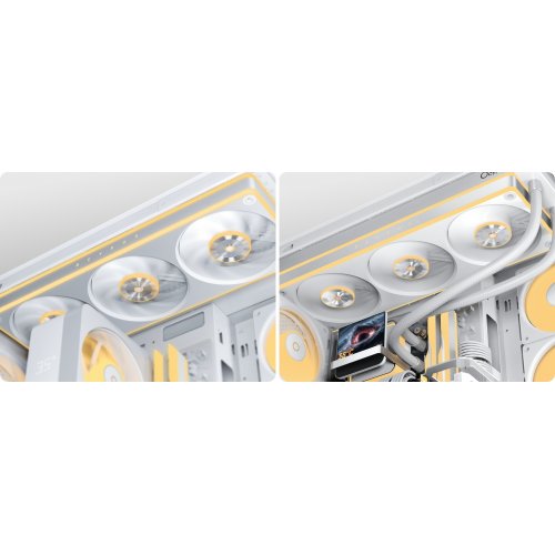Кулер для корпуса Ocypus Sigma F36 (SIGMA-F36-WH3AM00X-GL) White купить в Украине: Киев, Днепр, Харьков, Одесса  | Проверка совместимости, низкая цена, отзывы, характеристики от TELEMART фото