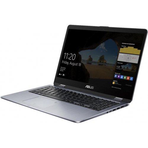 Продати Ноутбук Asus VivoBook Flip 15 TP510UF-E8004T (90NB0IT1-M00070) Grey за Trade-In у інтернет-магазині Телемарт - Київ, Дніпро, Україна фото