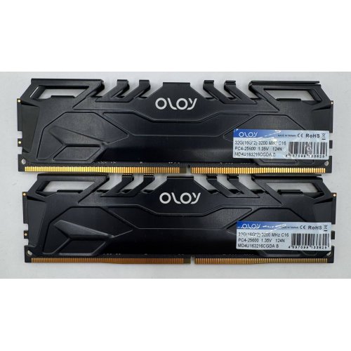 Озп OLOy 32 GB (2x16GB) DDR4 3200 MHz (MD4U163216CGDA) (Відновлено продавцем, 873428) купити в Україні: Київ, Львів, Хмельницький, Тернопіль, Івано-Франківськ | Перевірка сумісності, низька ціна, відгуки, характеристики від TELEMART фото