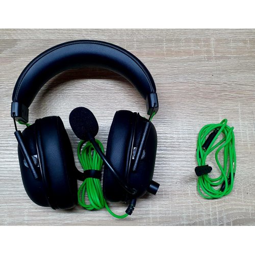 Уценка наушники Razer BlackShark V2 X (RZ04-03240100-R3M1) Black (Витринный образец, 873467) купить в Украине: Киев, Днепр, Харьков, Одесса  | Низкая цена, отзывы, характеристики от TELEMART фото