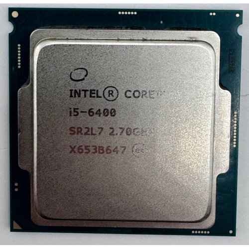 Процесор Intel Core i5-6400 2.7(3.3)GHz 6MB s1151 Tray (CM8066201920506) (Відновлено продавцем, 873484) купити в Україні: Київ, Львів, Хмельницький, Тернопіль, Івано-Франківськ | Перевірка сумісності, низька ціна, відгуки, характеристики від TELEMART фото