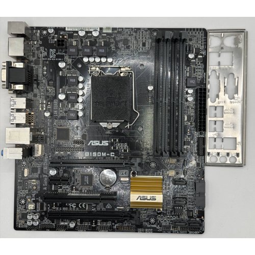 Материнська плата Asus B150M-C (s1151, Intel B150) (Відновлено продавцем, 873487) купити в Україні: Київ, Львів, Хмельницький, Тернопіль, Івано-Франківськ | Перевірка сумісності, низька ціна, відгуки, характеристики від TELEMART фото