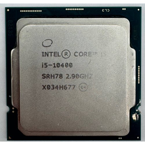 Процесор Intel Core i5-10400 2.9(4.3)GHz 12MB s1200 Tray (CM8070104290715) (Відновлено продавцем, 873500) купити в Україні: Київ, Львів, Хмельницький, Тернопіль, Івано-Франківськ | Перевірка сумісності, низька ціна, відгуки, характеристики від TELEMART фото