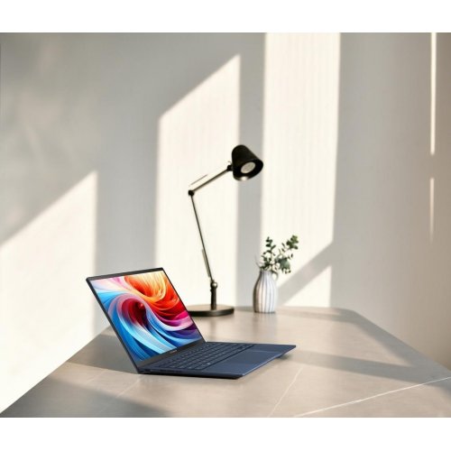 Ноутбук Asus Zenbook 14 OLED UX3405CA-ST1261 (90NB14W1-M01V80) Ponder Blue купить в Украине: Киев, Днепр, Харьков, Одесса  | Низкая цена, отзывы, характеристики от TELEMART фото