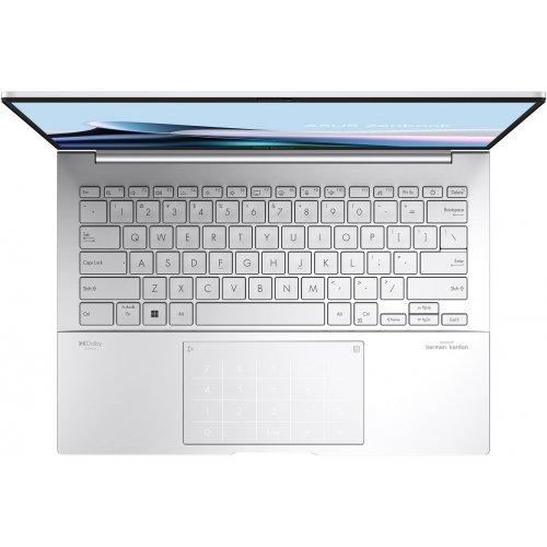 Ноутбук Asus Zenbook 14 OLED UX3405CA-ST1262 (90NB14W2-M01V90) Foggy Silver купить в Украине: Киев, Днепр, Харьков, Одесса  | Низкая цена, отзывы, характеристики от TELEMART фото