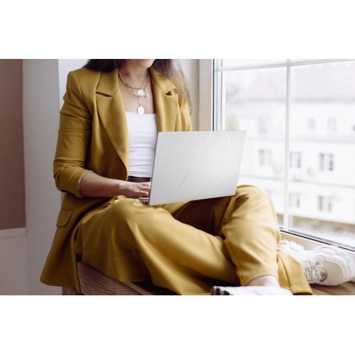 Ноутбук Asus Zenbook 14 OLED UX3405CA-ST1262 (90NB14W2-M01V90) Foggy Silver купить в Украине: Киев, Днепр, Харьков, Одесса  | Низкая цена, отзывы, характеристики от TELEMART фото