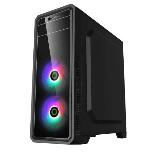 Корпус GAMEMAX G561-FRGB 59 Plus без БП Black (Восстановлено продавцом, 873513) купить в Украине: Киев, Днепр, Харьков, Одесса  | Проверка совместимости, низкая цена, отзывы, характеристики от TELEMART фото