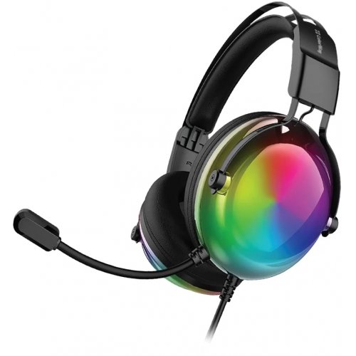 Навушники ColorWay Firestrike RGB (CW-HPG04BK) Black купити в Україні: Київ, Львів, Хмельницький, Тернопіль, Івано-Франківськ | Низька ціна, відгуки, характеристики від TELEMART фото