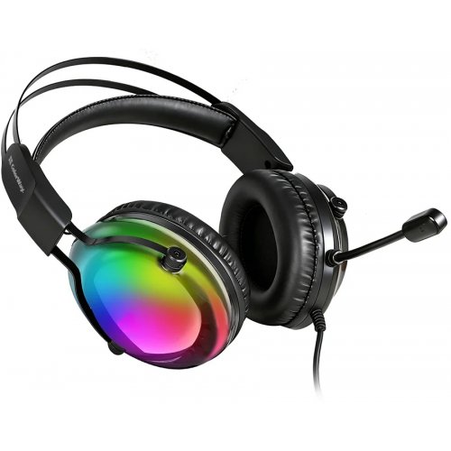 Навушники ColorWay Firestrike RGB (CW-HPG04BK) Black купити в Україні: Київ, Львів, Хмельницький, Тернопіль, Івано-Франківськ | Низька ціна, відгуки, характеристики від TELEMART фото